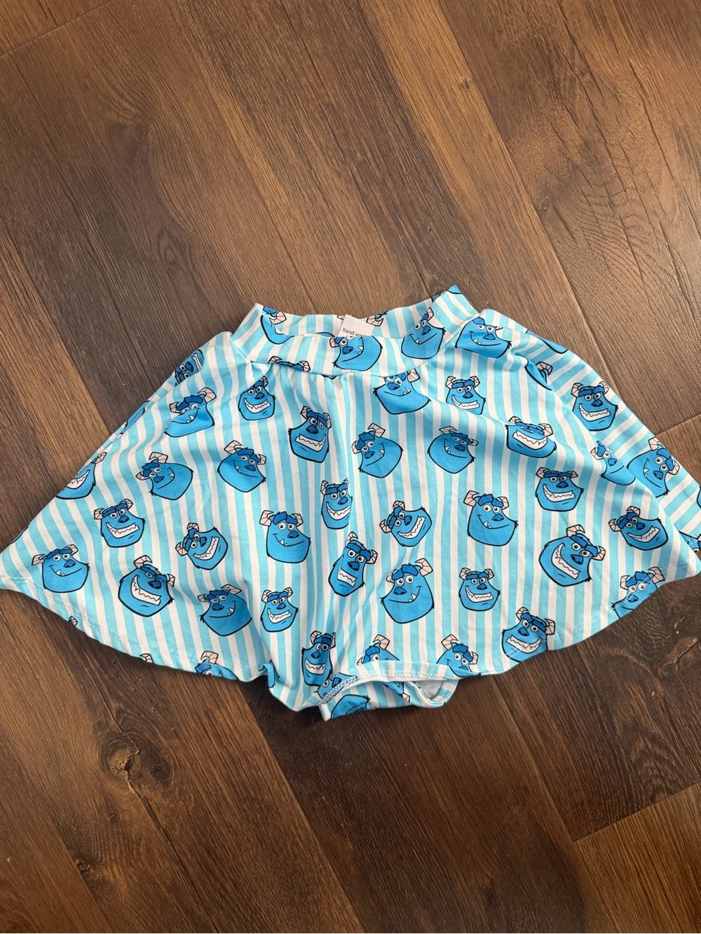 Wild Rich Kids - Blue Striped Kids Skort w/ Sully